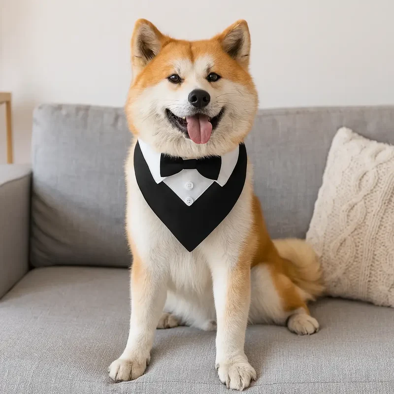 Bandana élégant pour chien