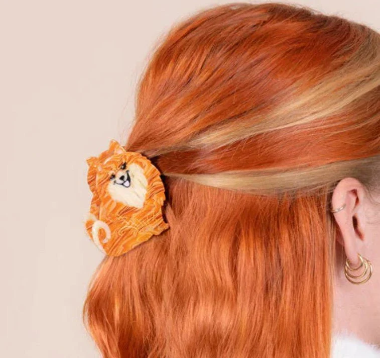 Pince à cheveux Spitz – L’accessoire tout doux & joyeux