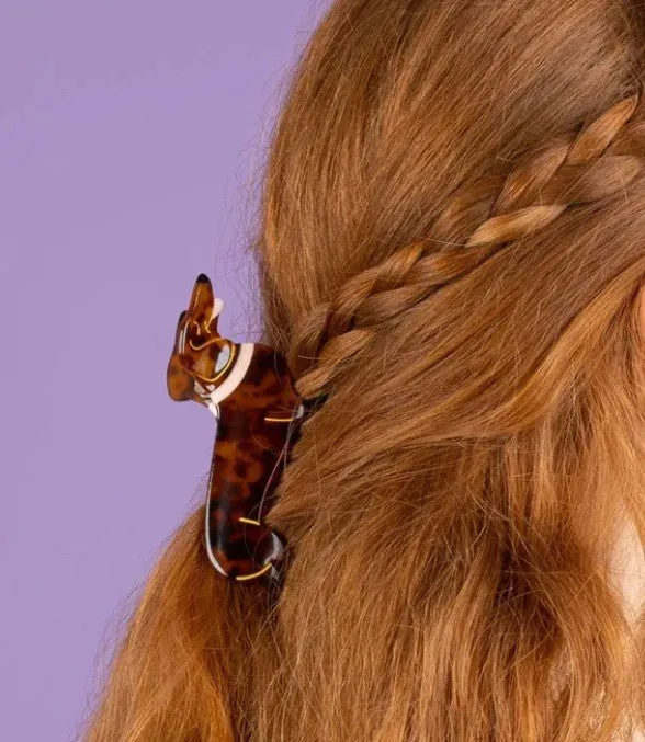 Pince à cheveux Teckel – L’accessoire rigolo & stylé