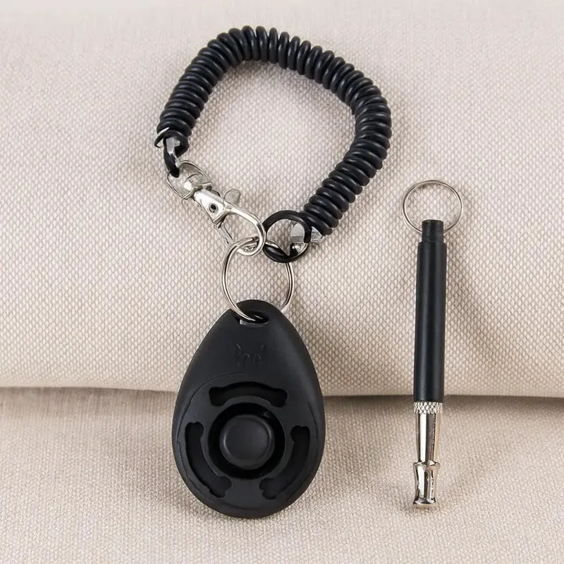 Clickers et sifflet de dressage pour chien