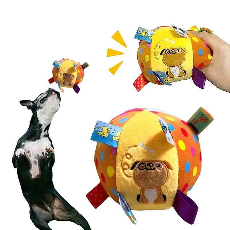 Balle vocal pour chien