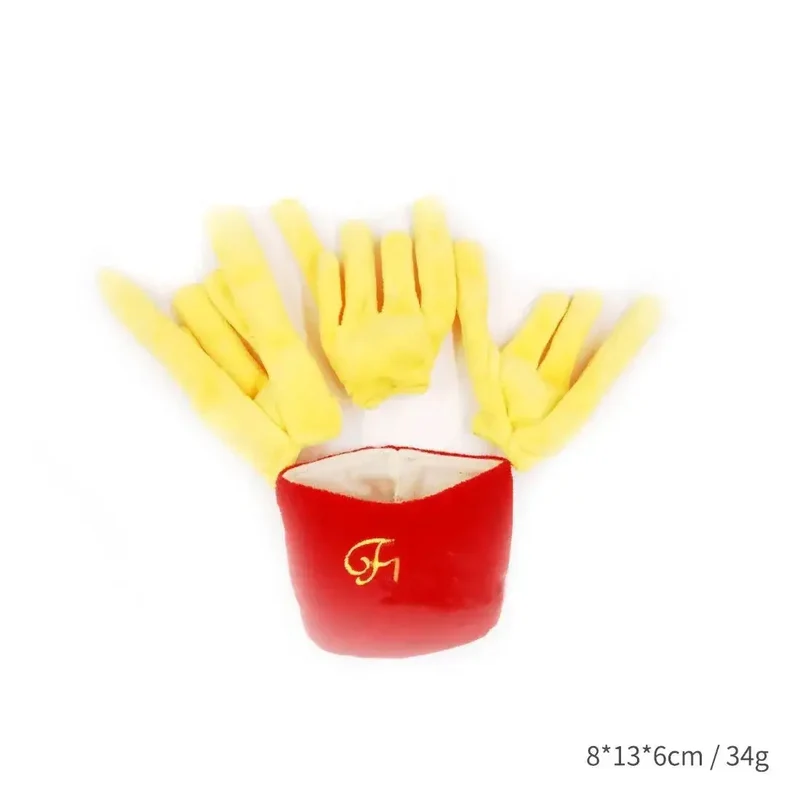 Peluche frite pour chien