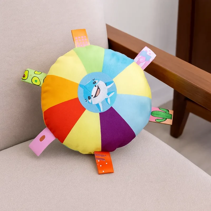 Peluche interactive colorée