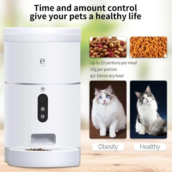 Distributeur automatique de croquettes