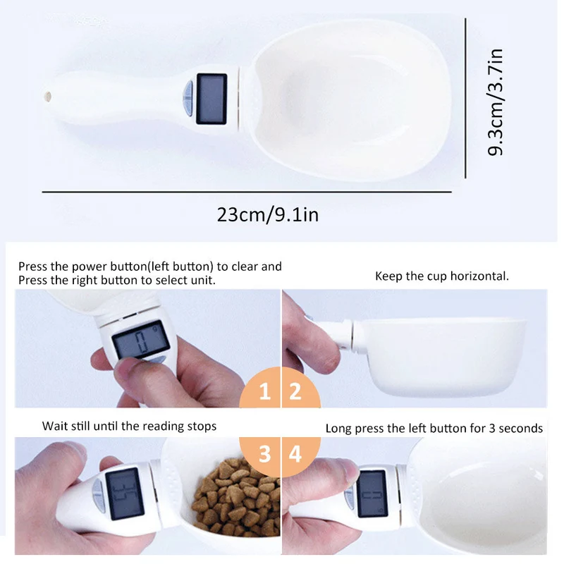 Pèse croquette de 1g à 800g
