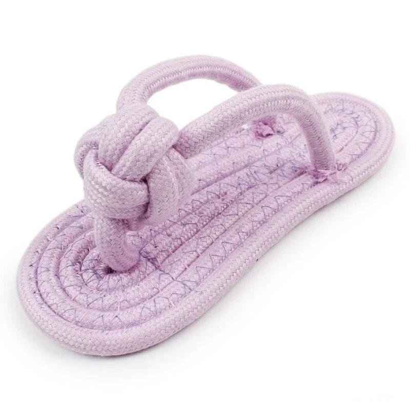 Claquette corde pour chien