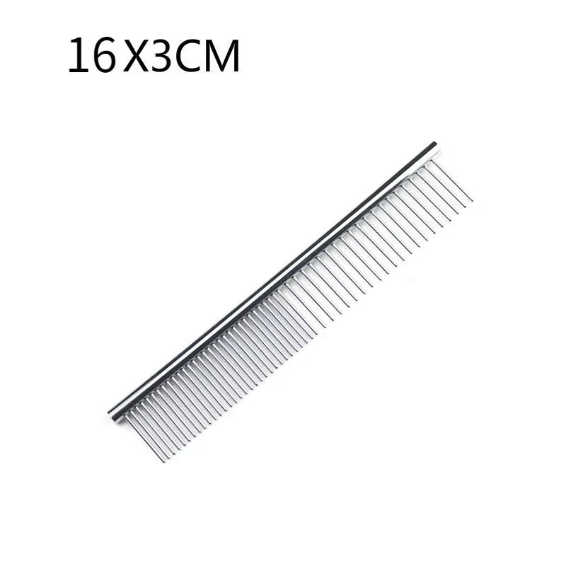 Peigne en métal pour chien