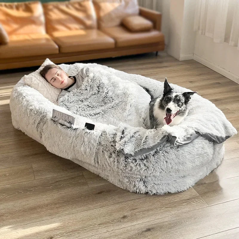 Très grand panier pour chien
