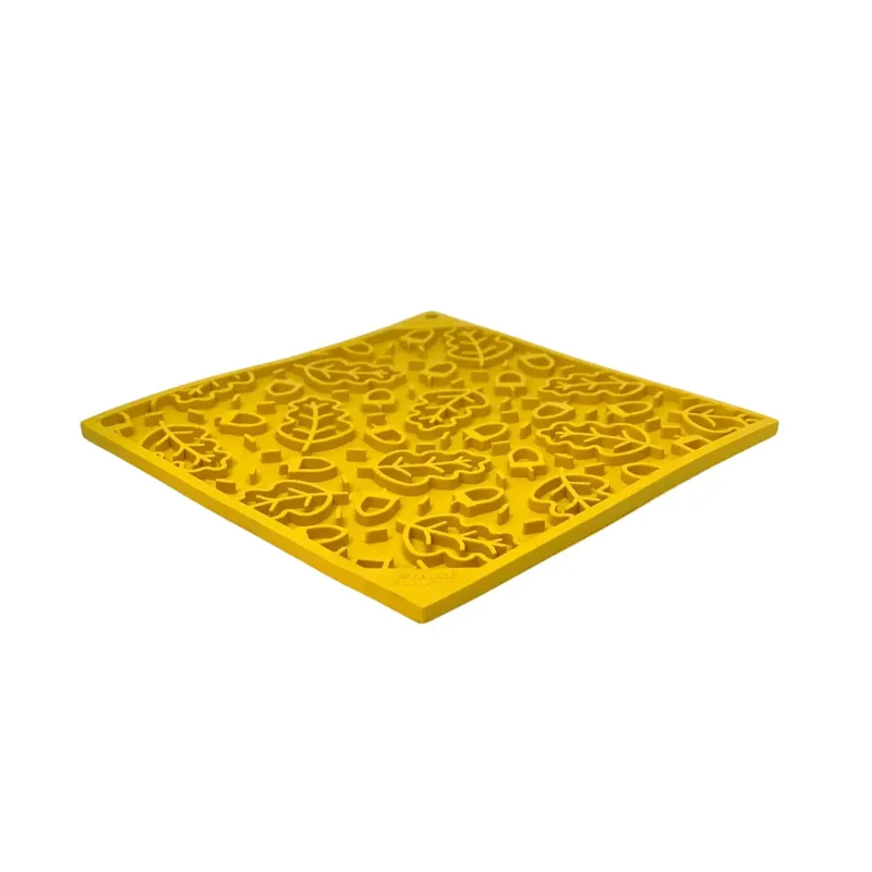 Tapis de léchage pour chien et chat - Feuille Automne - Sodapup