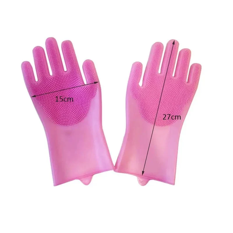 Gants brosse pour chien
