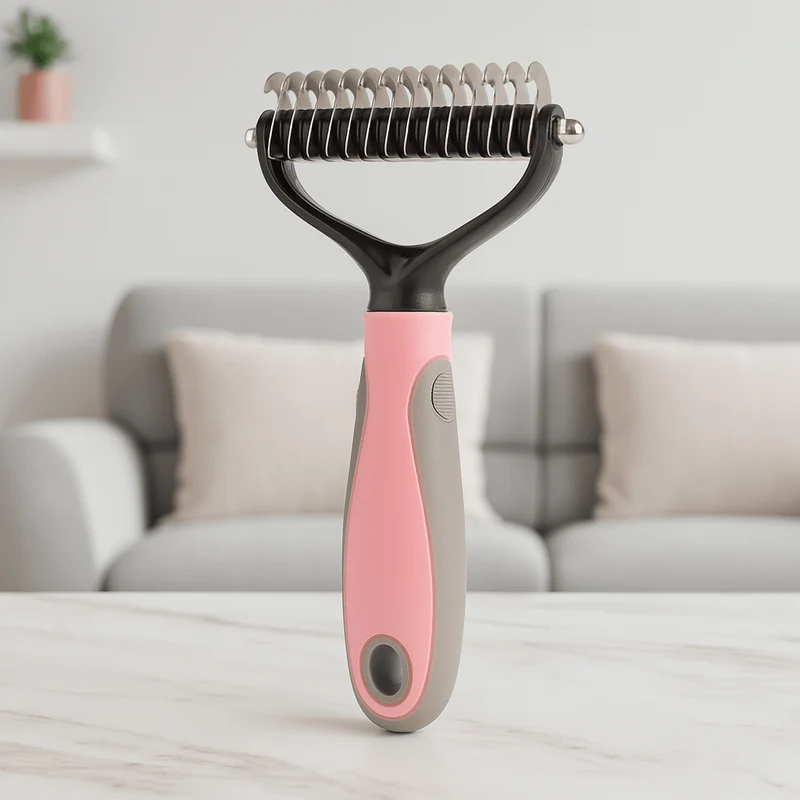 Brosse pour long poil