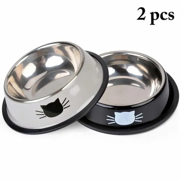 Lot de 2 ou 3 gamelles en inox