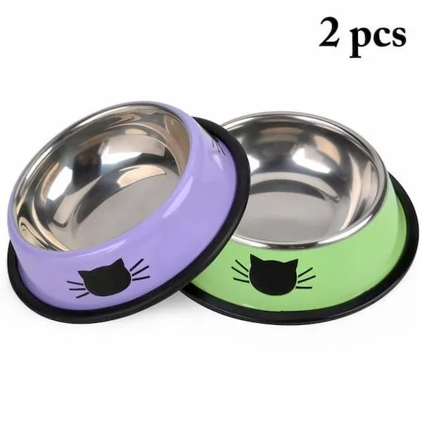 Lot de 2 ou 3 gamelles en inox