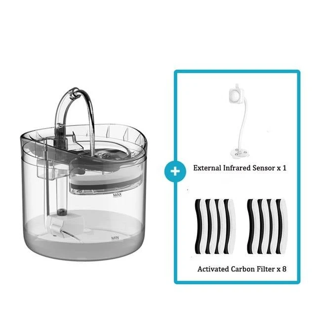 Fontaine silencieuse intelligente pour chat