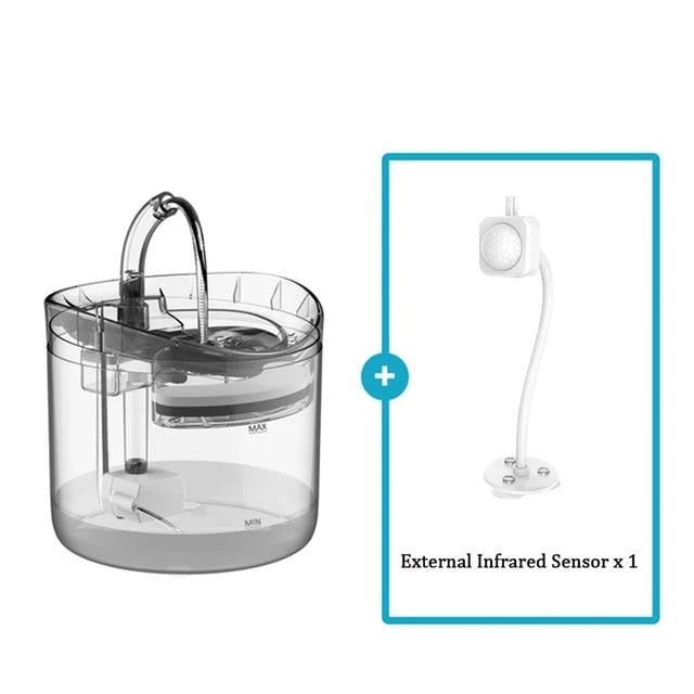 Fontaine silencieuse intelligente pour chat