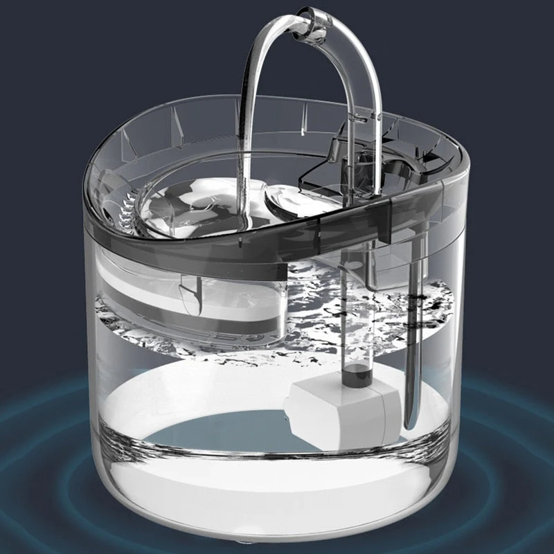 Fontaine silencieuse intelligente pour chat