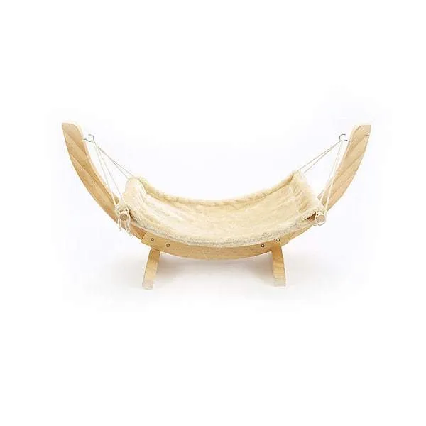 Hamac en bois pour chat