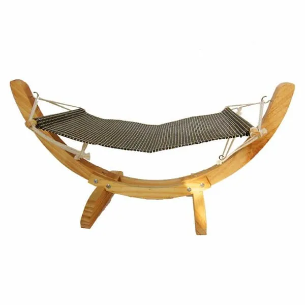 Hamac en bois pour chat