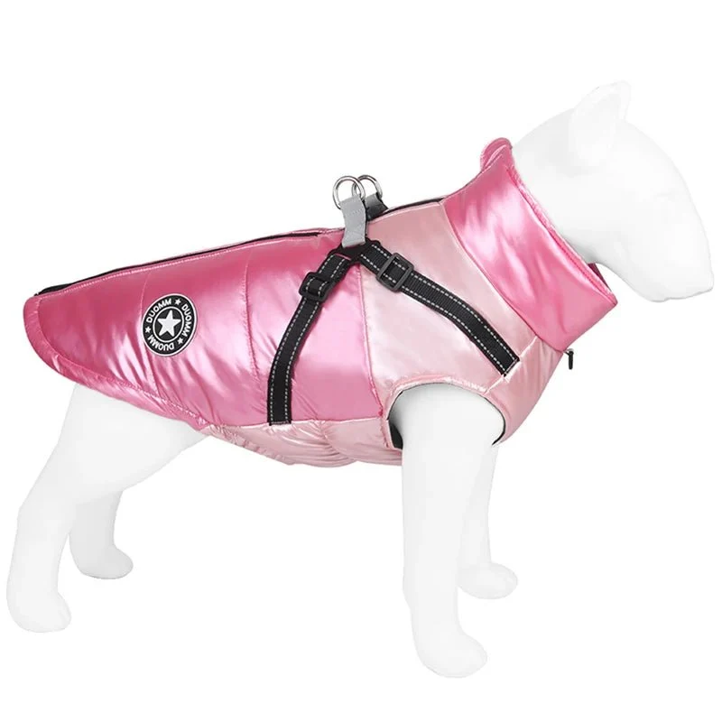 Veste avec harnais pour petit chien