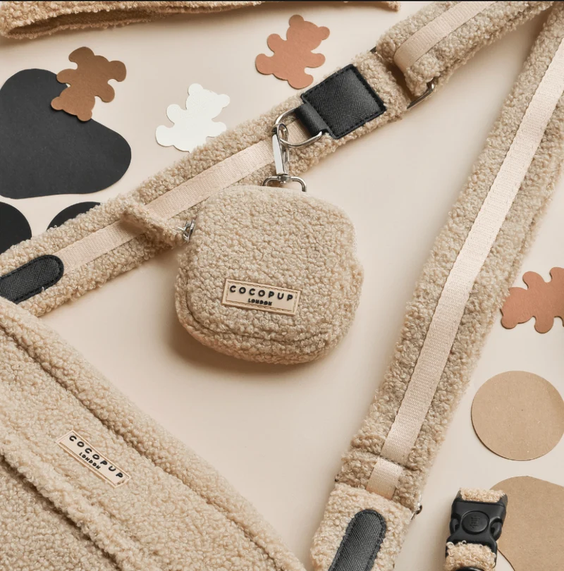 Pochette friandises chien Teddy Rupert – chic & pratique