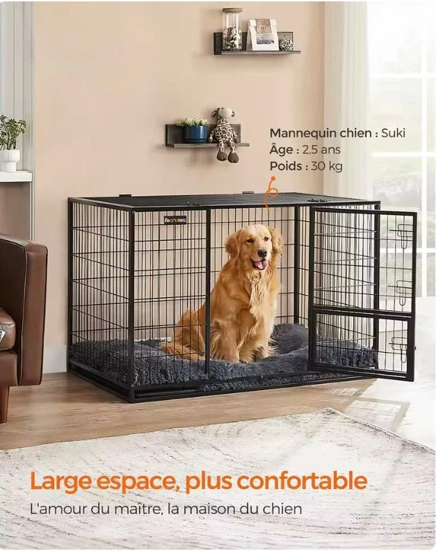 Cage pour grand chien durable