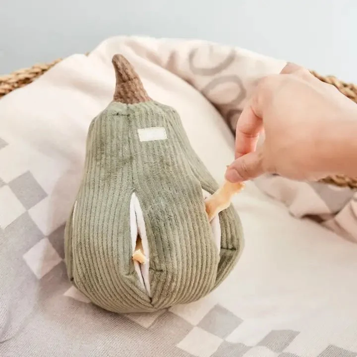 🎃 Jouet de fouille BUTTERNUT – Courge interactive pour chiens joueurs