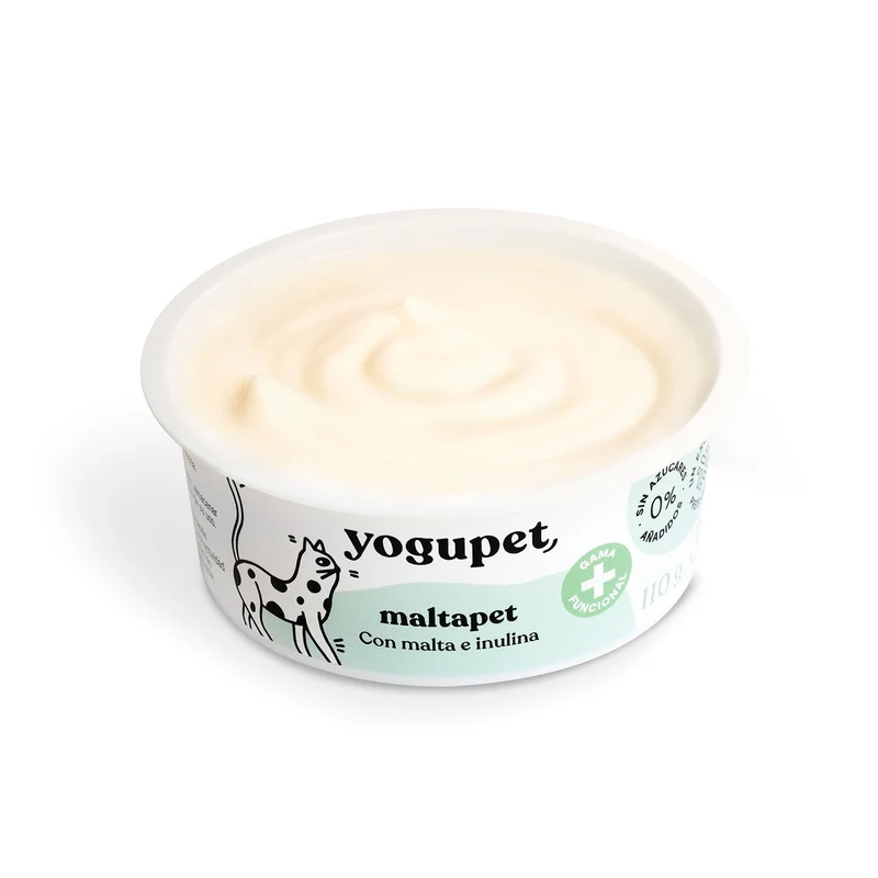 Yogupet - Yaourt sans lactose pour chat Maltapet anti boules de poils - 110g