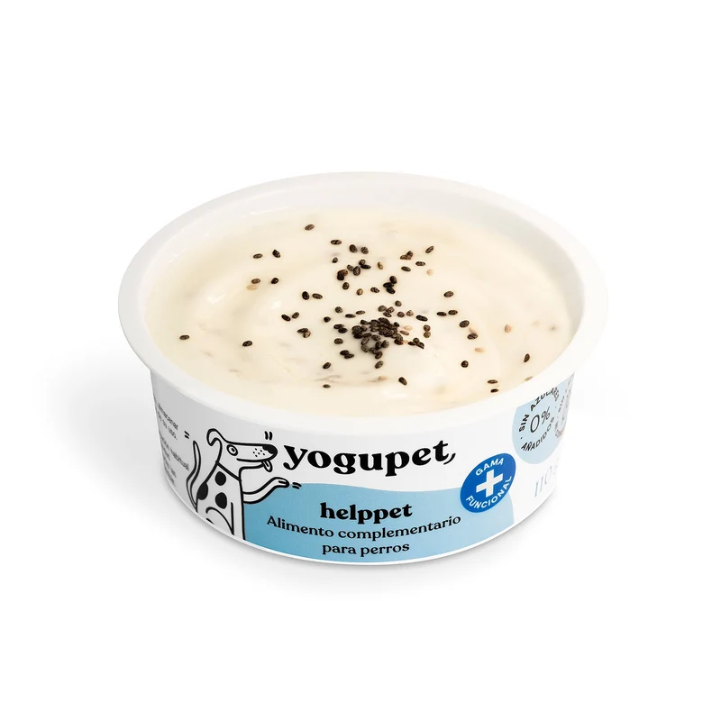 Yogupet - Yaourt sans lactose pour chien HelpPet Immunité - 110g