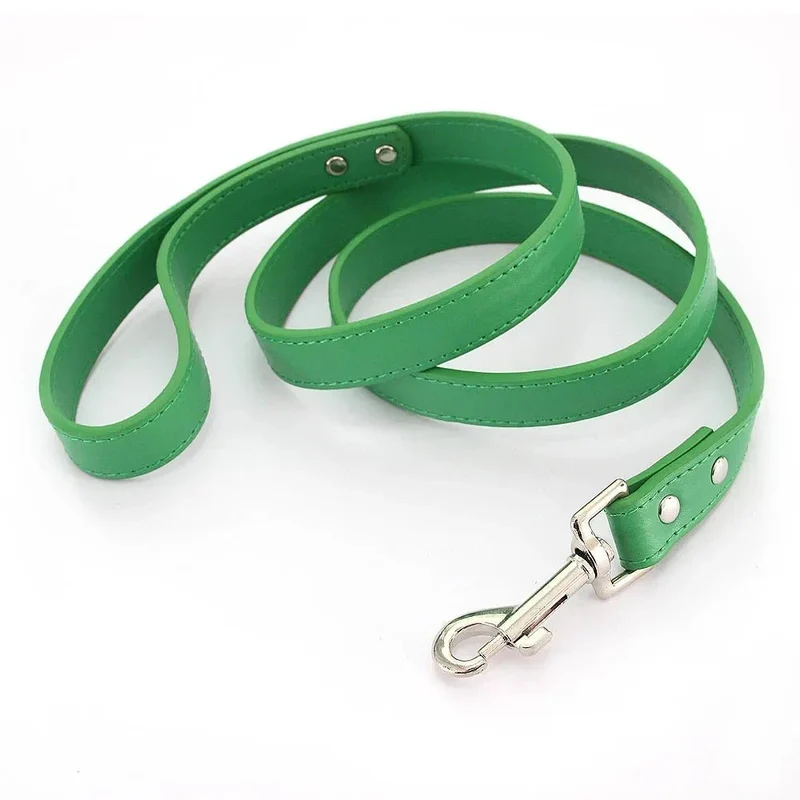 Laisse style cuir pour chiot