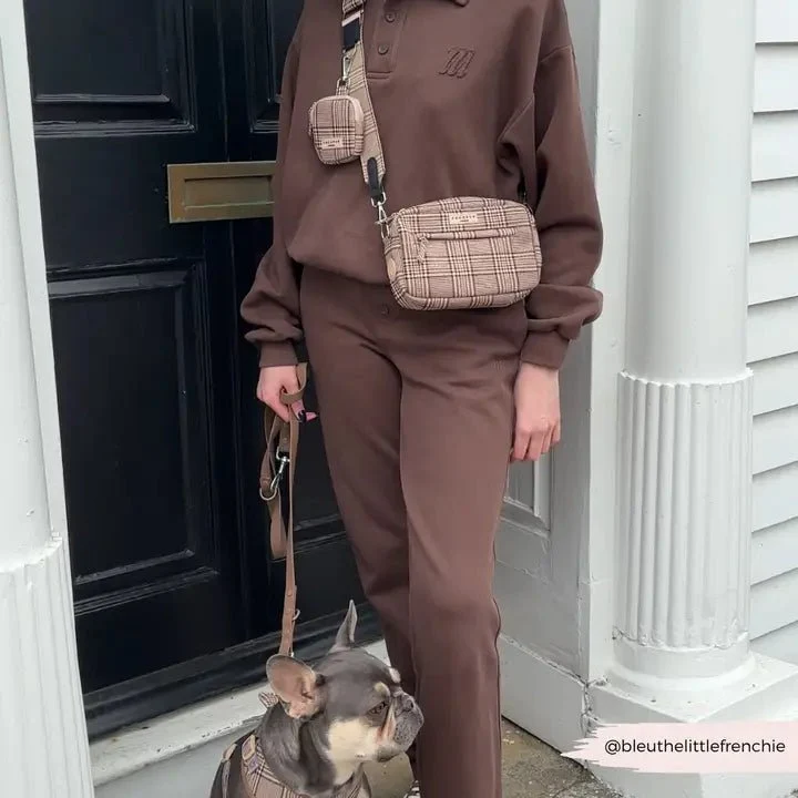 Sac de promenade Pup Plaid – chic, pratique, Cocopup