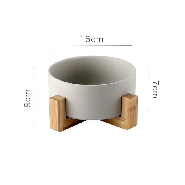 Gamelle design en céramique de 850 ml pour chat