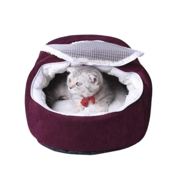 Coussin de couchage pour chat douillet