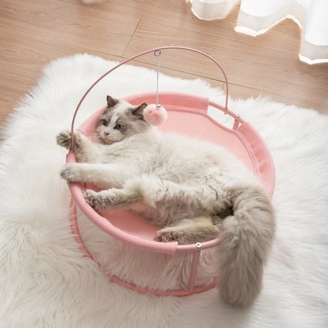 Panier confortable pour chat