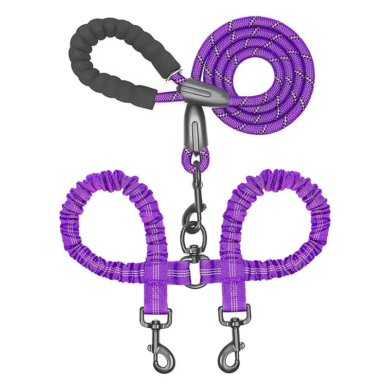 Laisse double pour gros chien