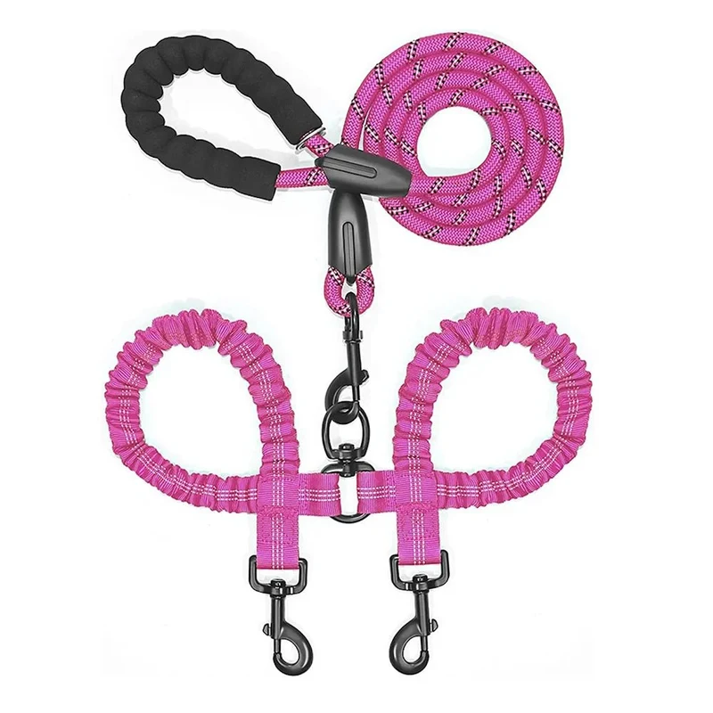 Laisse double pour gros chien