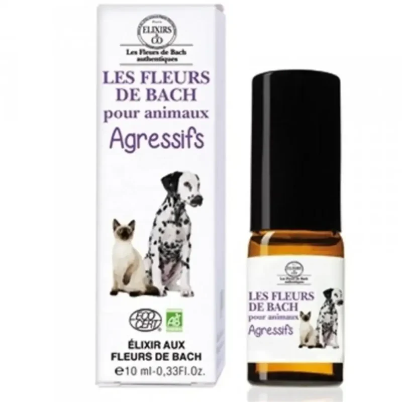 Elixir aux Fleurs de Bach Animaux Agressifs