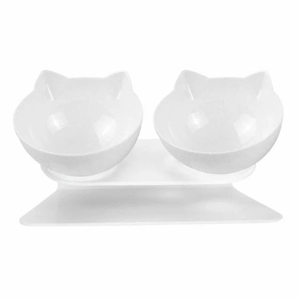 Double gamelle inclinée