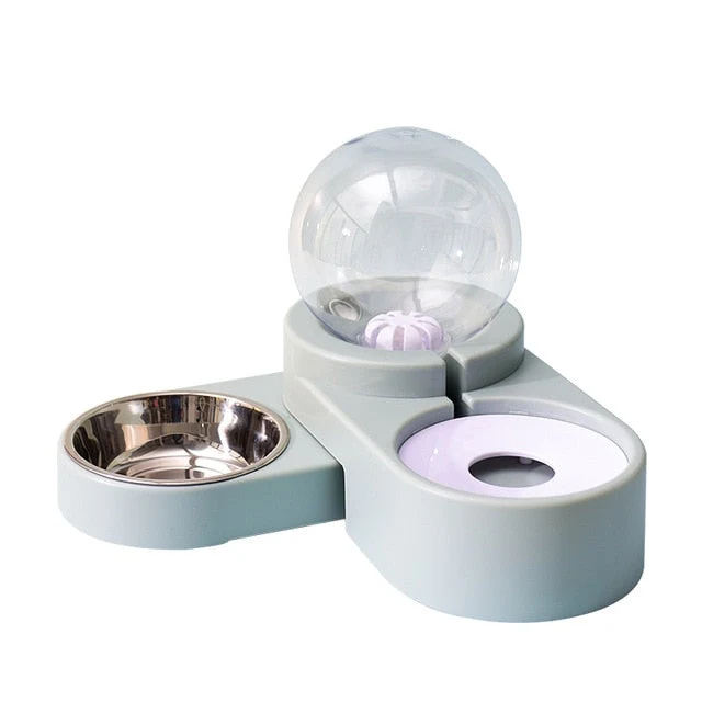 Fontaine et gamelle pour chats