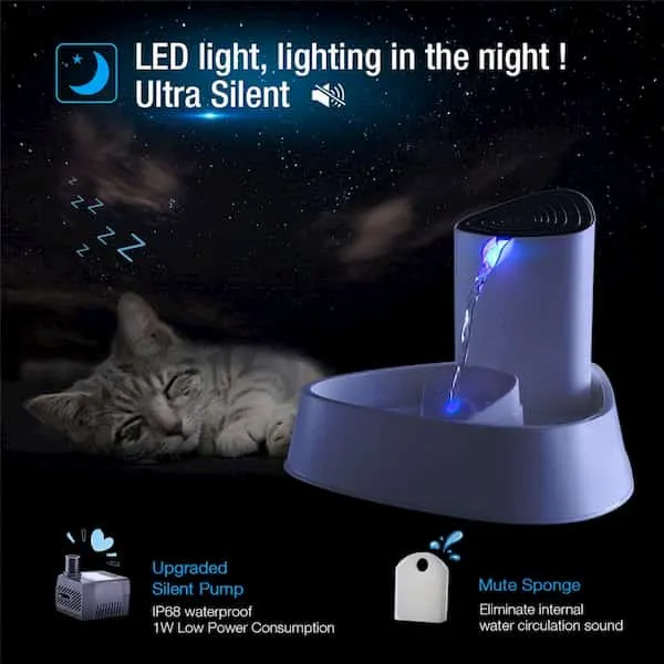 Fontaine à eau pour chat 1.8 litres