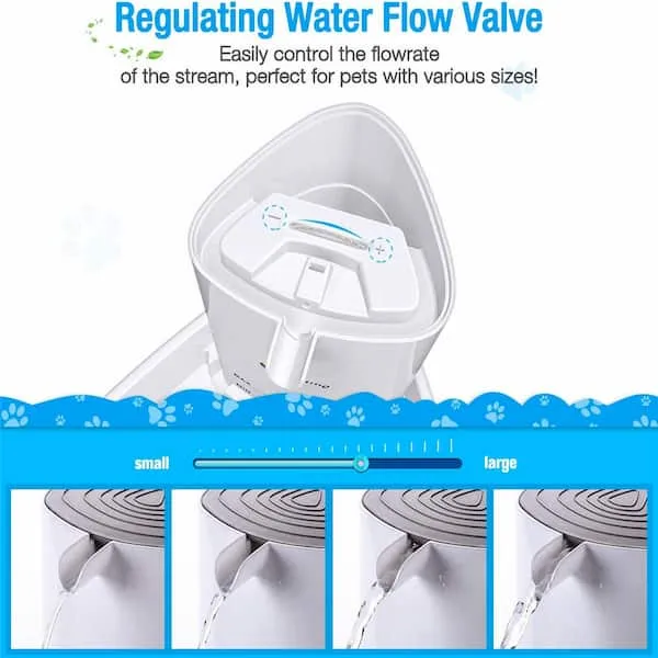 Fontaine à eau pour chat 1.8 litres