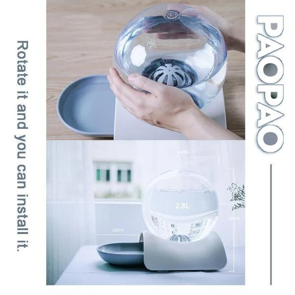 Fontaine en plastique 2.8 litres