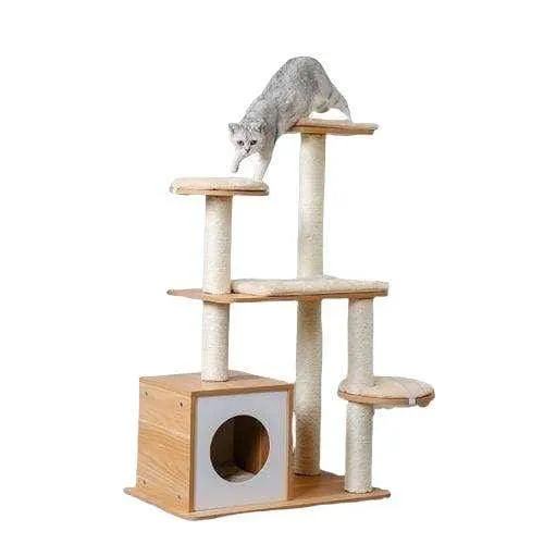 Arbre à chat 115 cm - Modèle : Santa Clara
