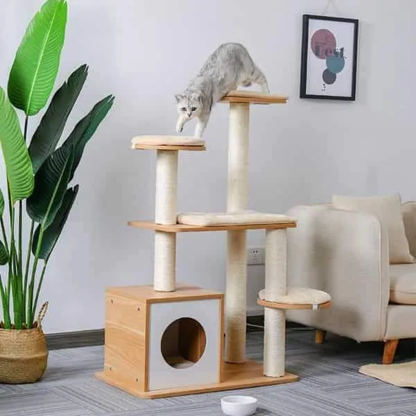 Arbre à chat 115 cm - Modèle : Santa Clara