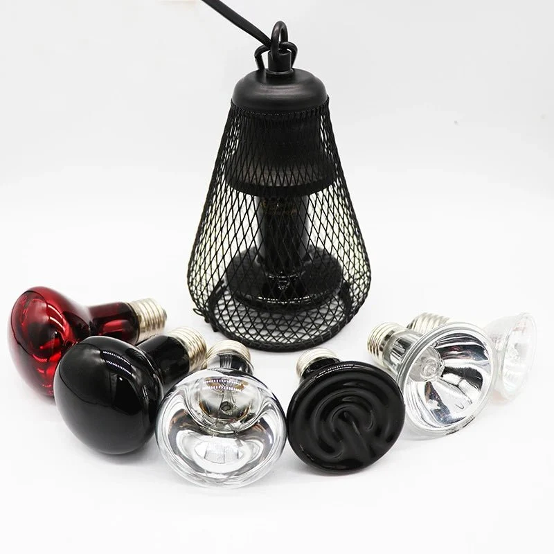 Lampe chauffante pour chiot