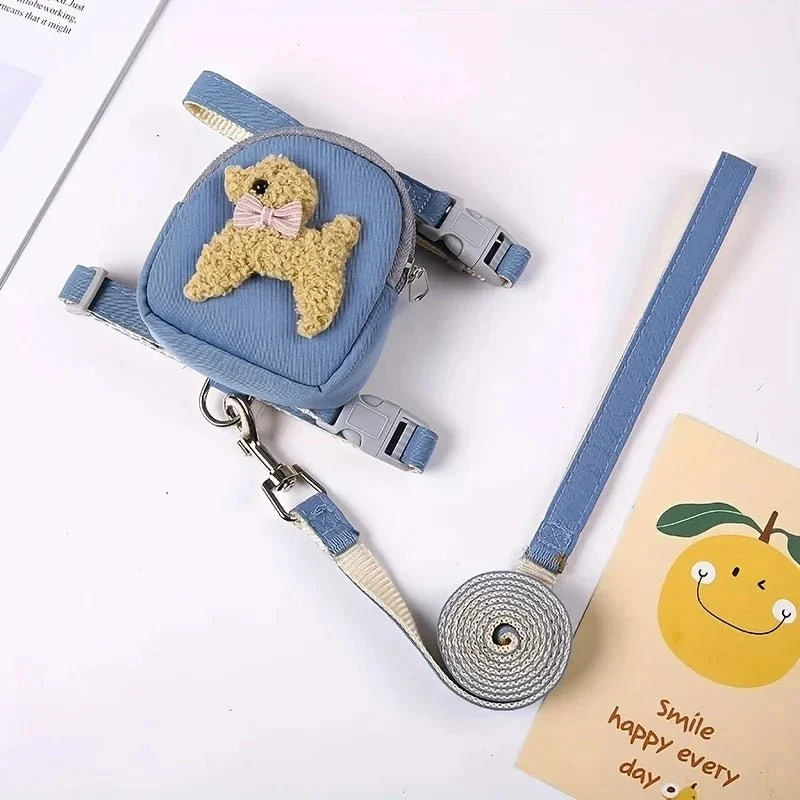 Harnais avec sacoches pour tout petit chien