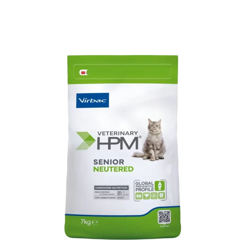 Virbac Veterinary HPM Senior Neutered Chat