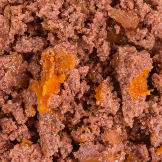 Pâtée pour chat – Dinde riche en Chevreuil (200g)