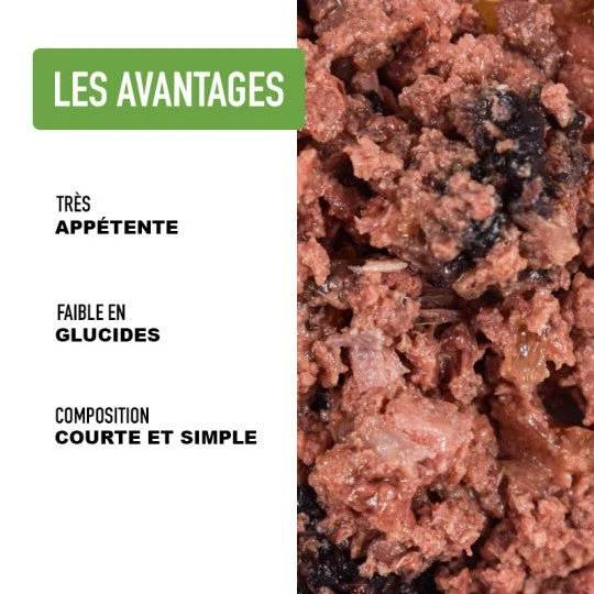 Pâtée pour chat _ Dinde riche en Canard (200g)