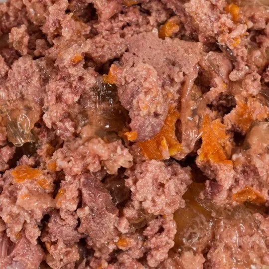 Pâtée pour chat - Poulet riche en Saumon (200g)