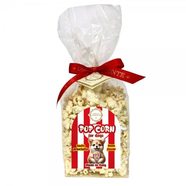 Popcorn pour chien au jambon – Snack apéro 40g